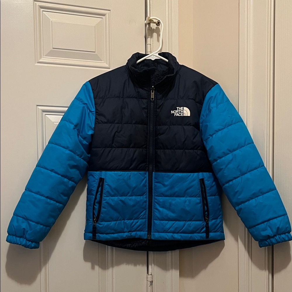 The North Face Black and Blue Insulated Jacket | Boys